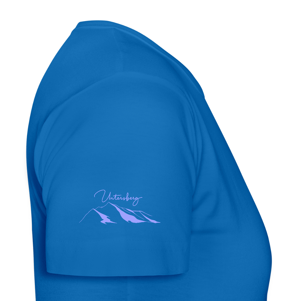 Untersberg Frauen Premium T-Shirt Königsblau 4xDruck Hellblau - Royalblau